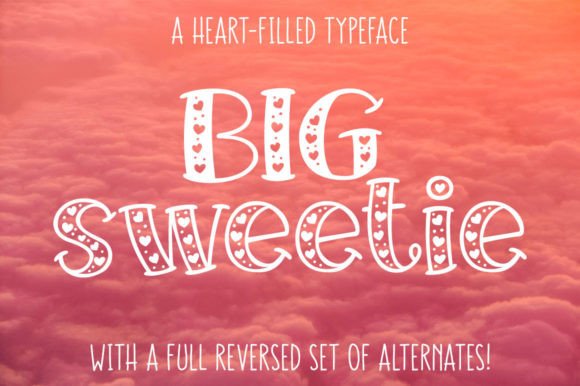 Big Sweetie: A Handwritten Serif Font for Editorial Elegance