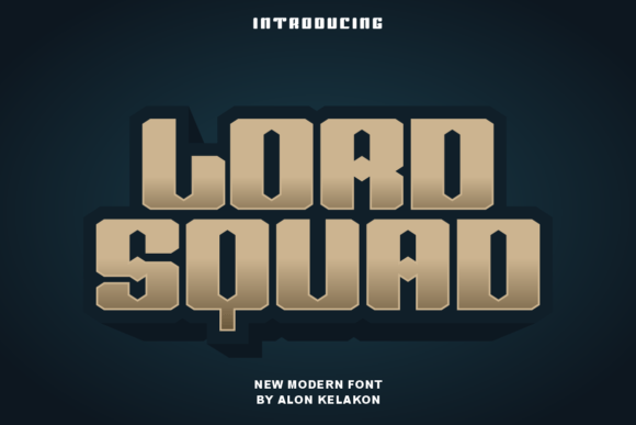 Bringing Creativity to Life with Lord Squad Font