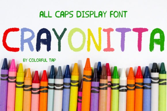 Crayonitta: A Playful Font for Business Branding