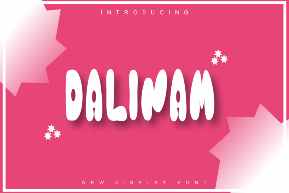 Dalinam Font for Playful Craft and Design Projects