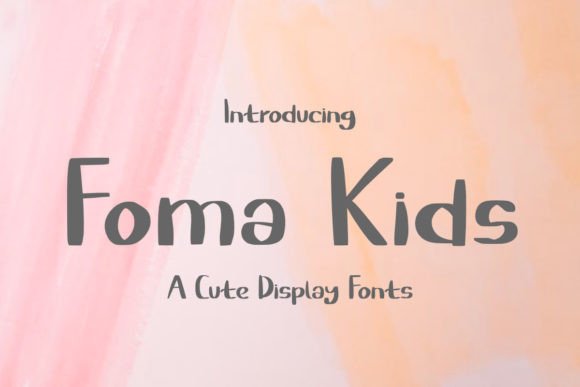 Foma Kids Font for Eye-Catching Campaigns