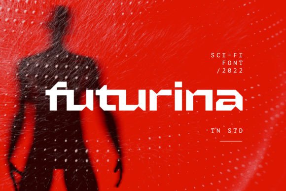 Futurina – A Bold Black Display Font for Futuristic Branding