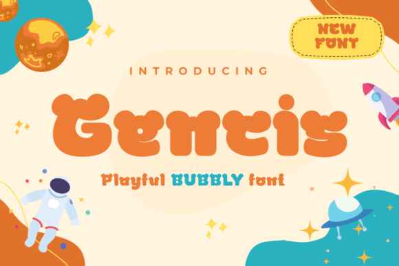 Gencis Font for a Playful and Professional Brand Look