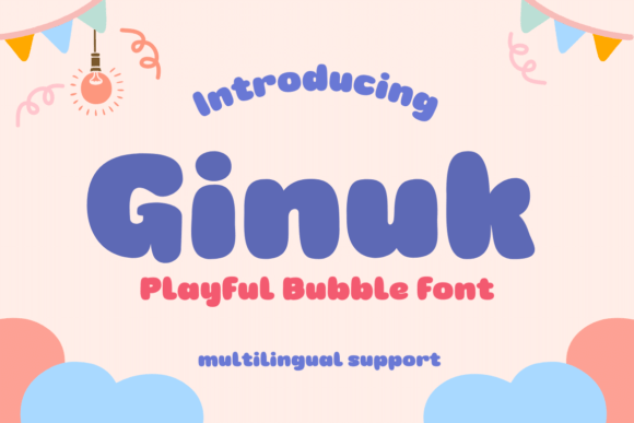 Ginuk Font for Handmade and Commercial Projects