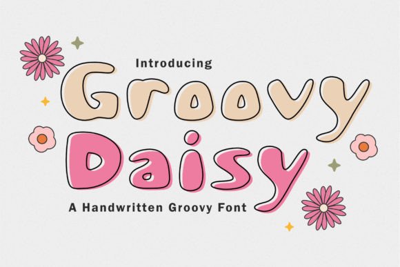 Groovy Daisy: A Playful Display Font for Modern Marketing