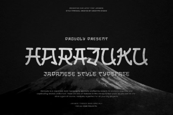 Harajuku Font for Handmade Creations
