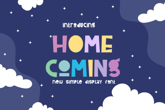 Home Coming Font for Professional Branding