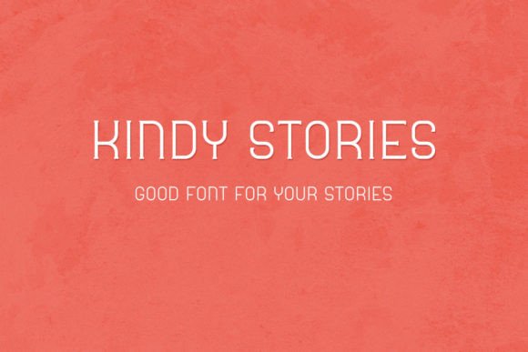 Kindy Stories: A Display Font That Elevates Web Design