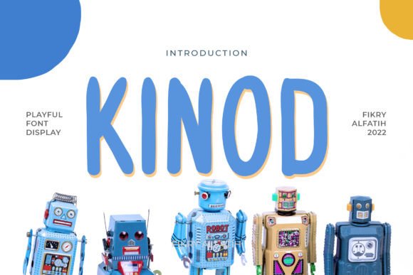 Kinod Display Font for Web Design