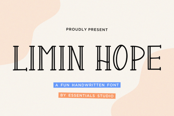 Limin Hope: A Handwritten Display Font for Creative Branding