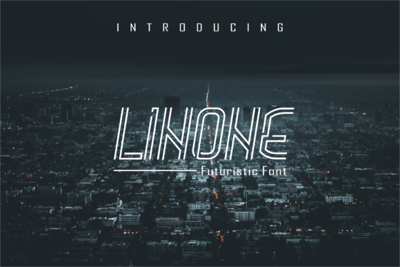 Linone: A Bold Display Font for Handmade Creations