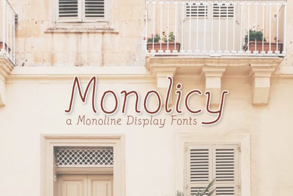 Monolicy: The Font That Elevates Your Campaign Design
