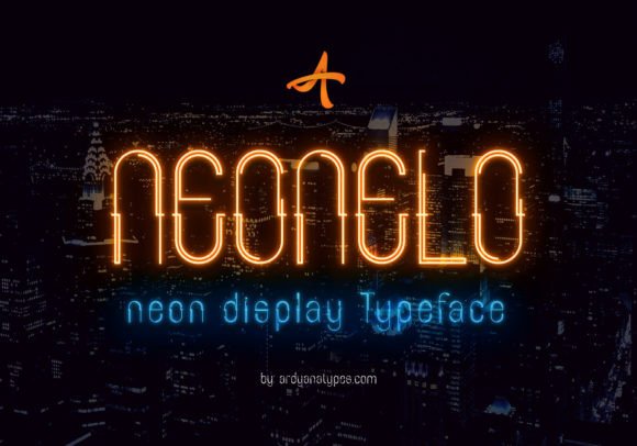 Neonelo: A Retro-Inspired Display Font for Editorial Design