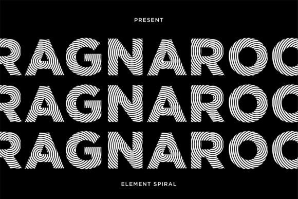 Ragnaroo: A Bold Display Font for Real-World Branding