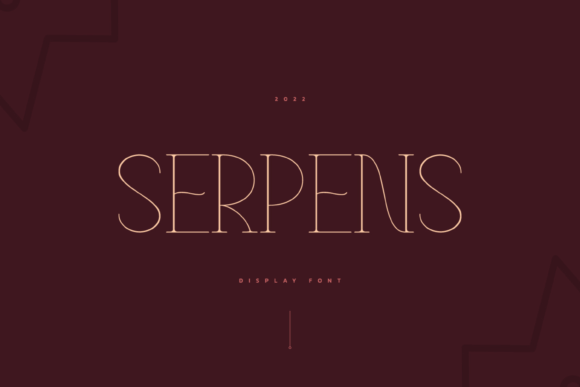 Serpens Font for a Polished Brand Look