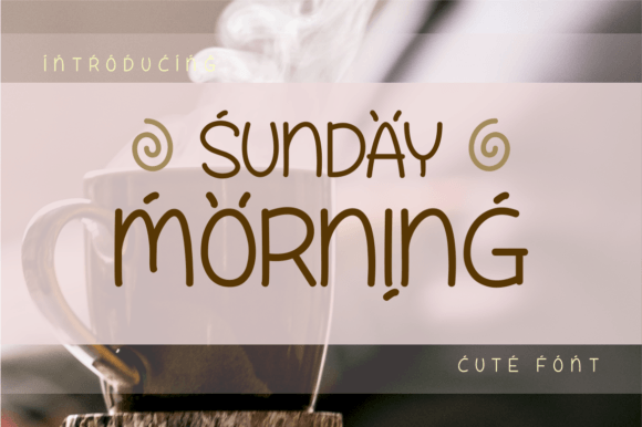 Sunday Morning Font Review for Real Projects
