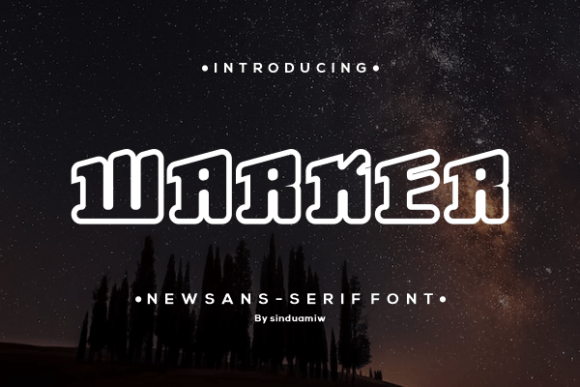 Warker: A Display Font for Bold Branding