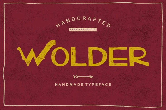 Wolder: A Vintage Display Font for Timeless Branding